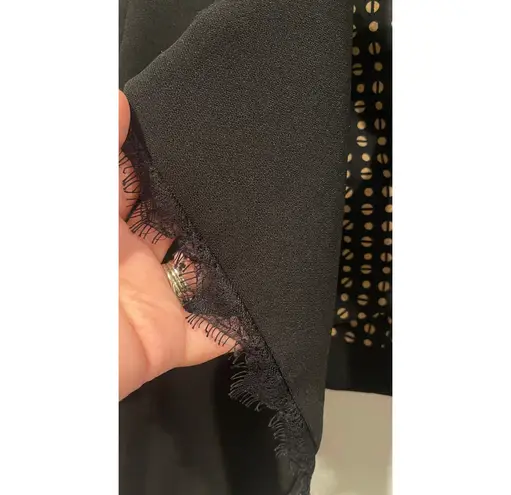 Elevenses Lace Cropped Eyelash Lace Trimmed Blazer