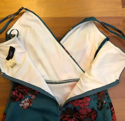 NWT Scuba Floral Dress Multi Size XS