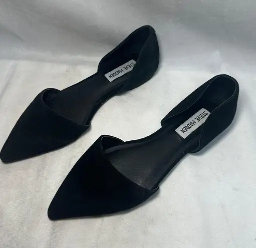 Steve Madden  Khai D'orsay Flat Size 6.5 Black