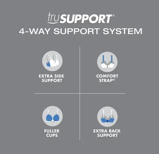 Magic Playtex® 18 Hour® Ultimate Lift & Support Wireless Bra 4745