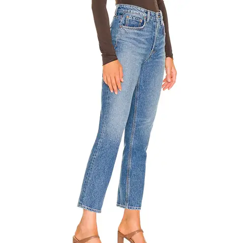 GRLFRND Karolina High Rise Straight Crop in Long Island 28