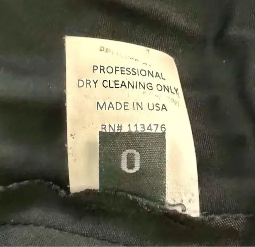 YIGAL AZROUËL COATED JERSEY MESH LEATHER COMBO CUTOUT MAXI GOWN SIZE US 0 Black