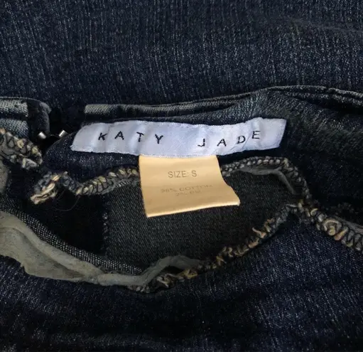 Katy Jade NEW Ruffled Denim Skirt