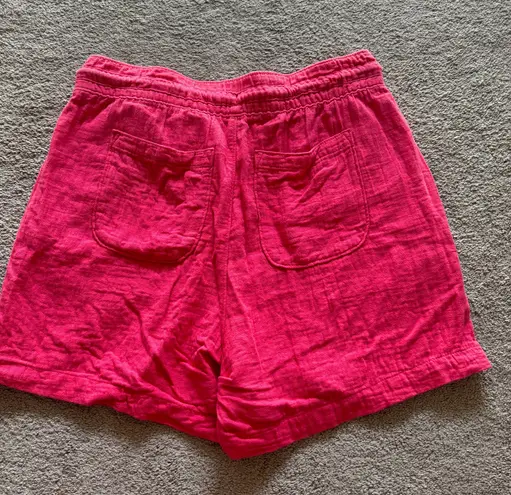 Old Navy Linen Shorts Pink