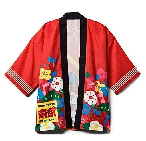 Sanrio  60th Anniversary Hello Kitty & Friends Kimono NWOT