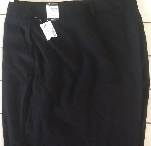 Studio 1940 Bermuda City Shorts Walking Business Casual Black Womens 32W