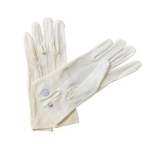 Vintage New Frontier Wedding Dress Dress Size 15 White Lace Made in USA Size M