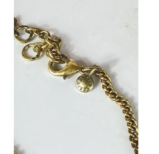 J Crew Cluster Statement Necklace Bib For Women's Party Wedding PROM Gold