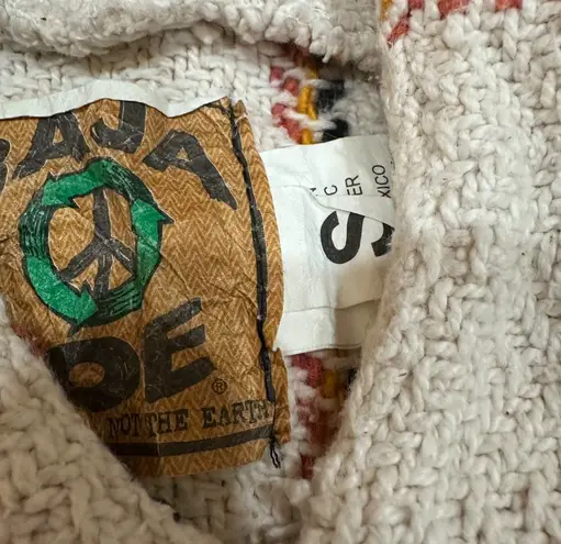 Baja Joe Hooded Sweater Poncho