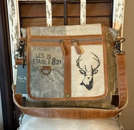 Myra Bags Myra Bag- Deer Print Messenger Bag 🦌