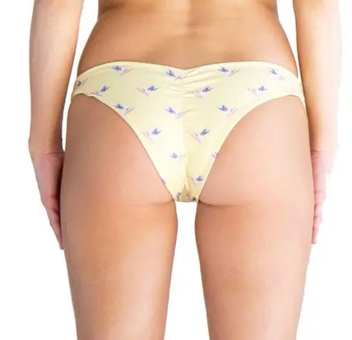 Nirvanic Swim Bikini Kaia Bottom in Bird of Paradise (XS)