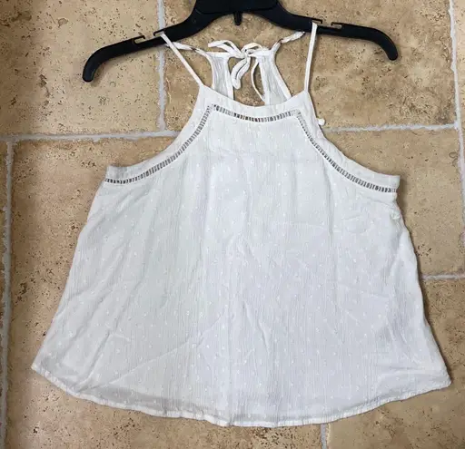 Hollister Strappy Tank White