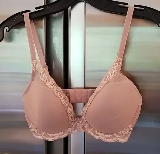 Natori ππ Feathers Underwire Contour Bra ~ 32D Pink NWT