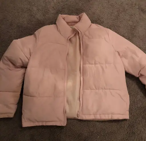 Brandy Melville Macy Puffer Coat Pink 45 From Olivia