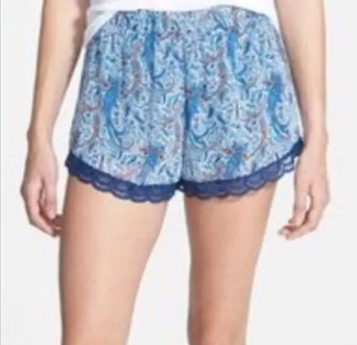 Lush Clothing Lush (Nordstrom) blue lace shorts S