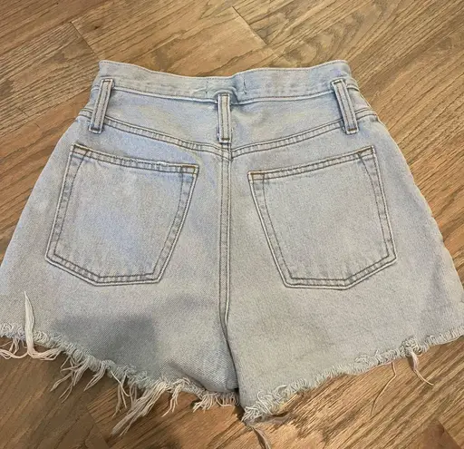 Abercrombie & Fitch High Waisted Jean Shorts