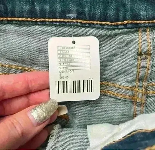 Urban Renewal Vintage Remade Levi's Mini Wrap Skirt Small NWT