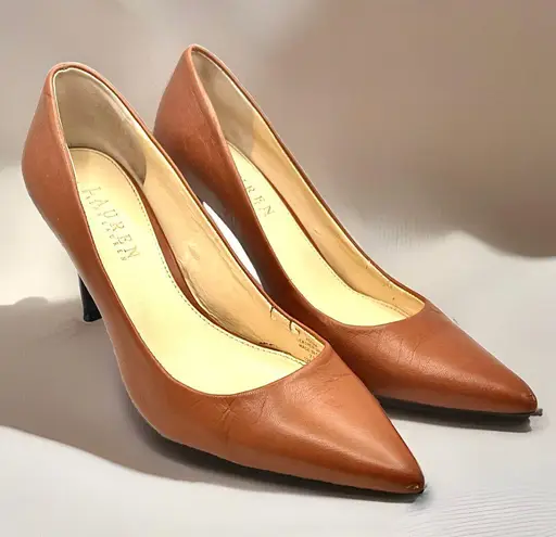 Ralph Lauren Pointed Toe Pumps- Adena High -Heel