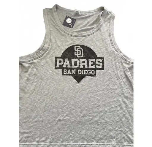 Soft As Grape San Diego Padres Gray Tank Top