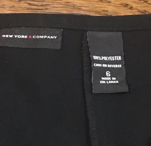 Pacific&Co NY& Black Dress Skirt Size 6