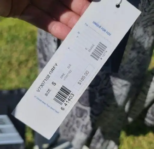 Doshe phython snakeskin embellished dress or duster/jacket sz S