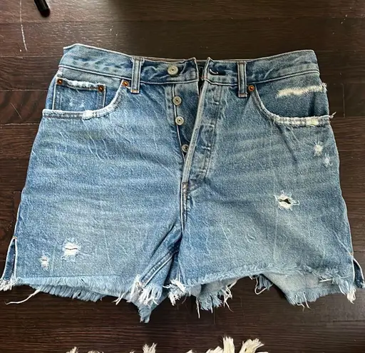 Abercrombie & Fitch High Rise 6” Shorts