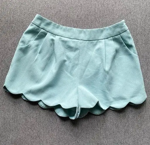 Lush Clothing LUSH // Scalloped Shorts