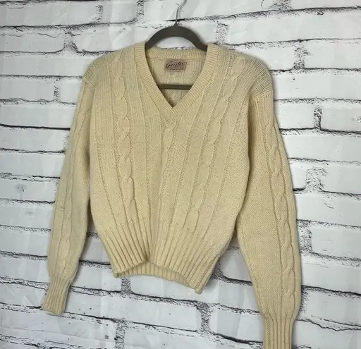Vintage 1940s Geistex Wool Sweater S V
