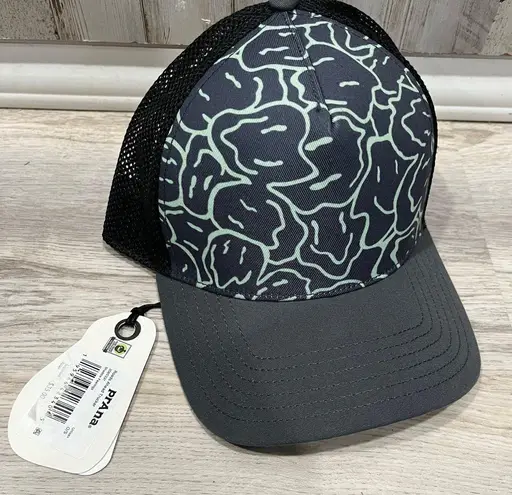 prAna New Roads Ahead Trucker Hat Shadow Feelings O/S Hiking Outdoor