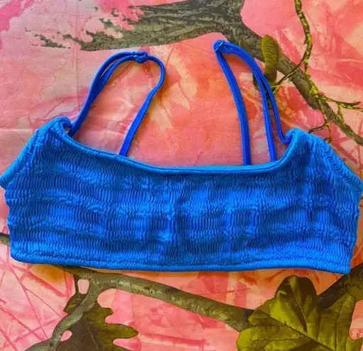 triangl royal blue bikini top