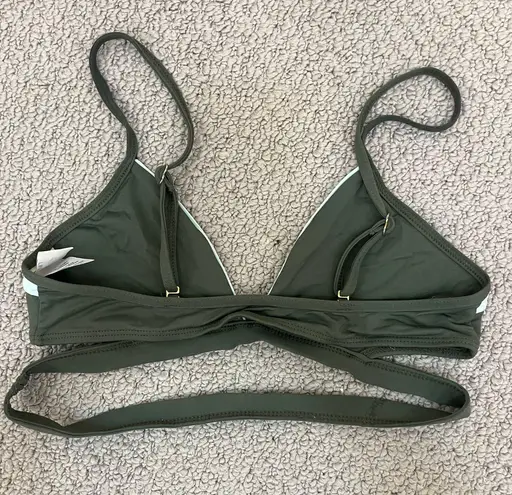 l*space Olive Green Bikini Top