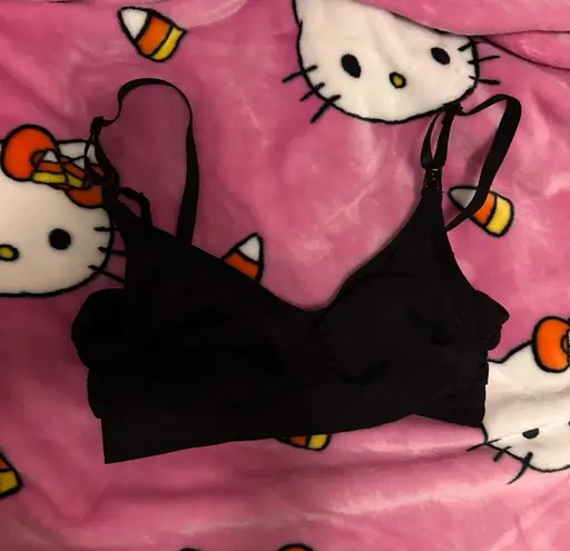 SKIMS Black Nursing Bralette Size Small Medium