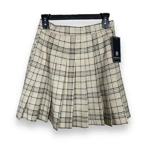 Bagatelle  Collection Pleated Tartan Schoolgirl Skirt NWT