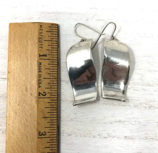 Catch the 🌊 Sterling cool, wavy earrings, 8.8g