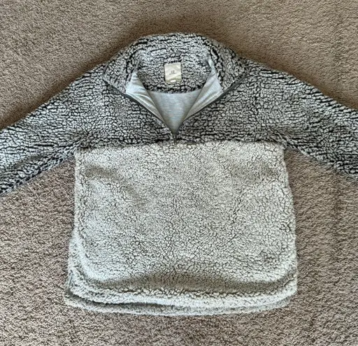 Thread and Supply Sherpa Quarter Zip Sweatshirt