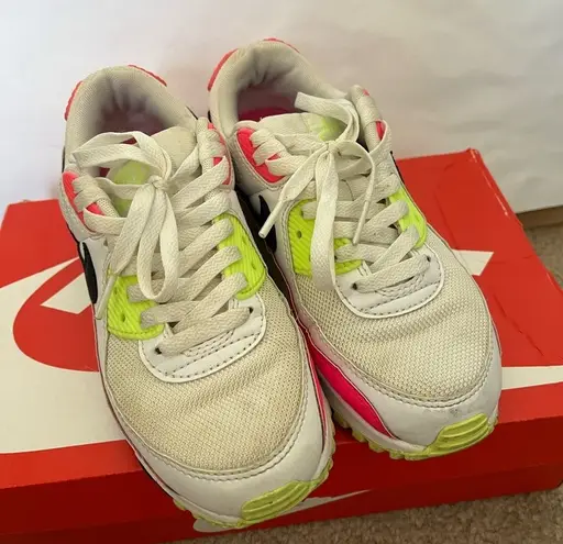 Nike  air max 90 pink volt watermelon chunky sneakers trainer size 7 CT1030-100