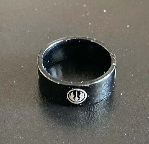 Star Wars Black stainless steel ring size 9