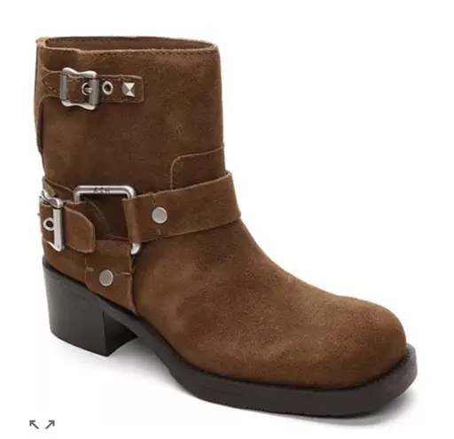 Ash 50mm Texas Suede Boots Women's Size 40 US @ 9 424144 Land Moto Boho