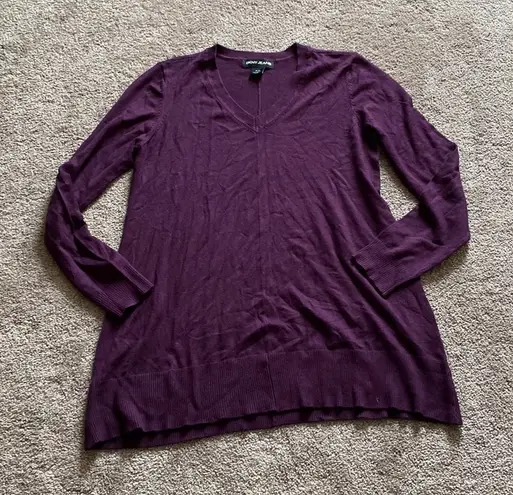 DKNY  Plum Purple Sweater SIZE M - Image 1