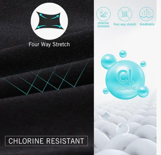 Baleaf Women's Athletic Training Adjustable Strap One Piece Swimsuit