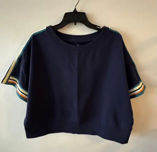 New York And Company SoHo Street Crop Top Large