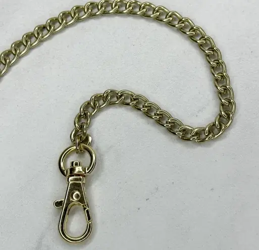 Gold Tone Skinny Chain Link Handbag Strap Replacement Crossbody ✨