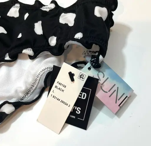 Sundazed COW Spot Mermaid Cheeky bikin Swim Bottom Size L