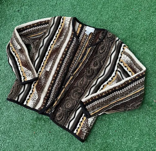 Christopher & Banks Vintage 90s Coogi Style Sweater