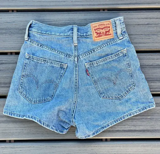 Levi's High Waisted Mom Shorts