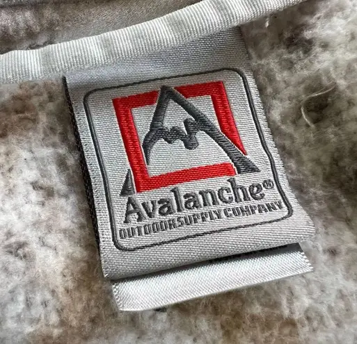 Avalanche Womens Full Zip Sherpa Fleece Jacket Sweatshirt Aztec Print Medium