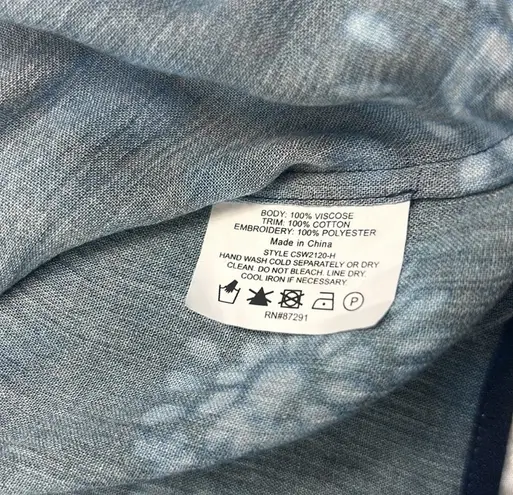 Johnny Was Off-Shoulder Tunic Dress – Size M – NWOT