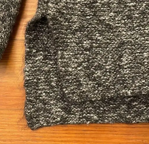 prAna Sweater Womens Size Medium Coal Nolan Marled Knit Wool Mohair
