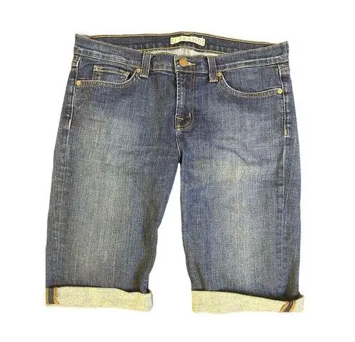 J Brand  Longer Cuff Shorts Denim Size 30 inch waist with 11 inch inseam