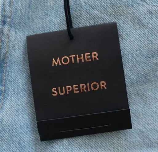 Mother. The Hustler Ankle Fray. Blue Size 33